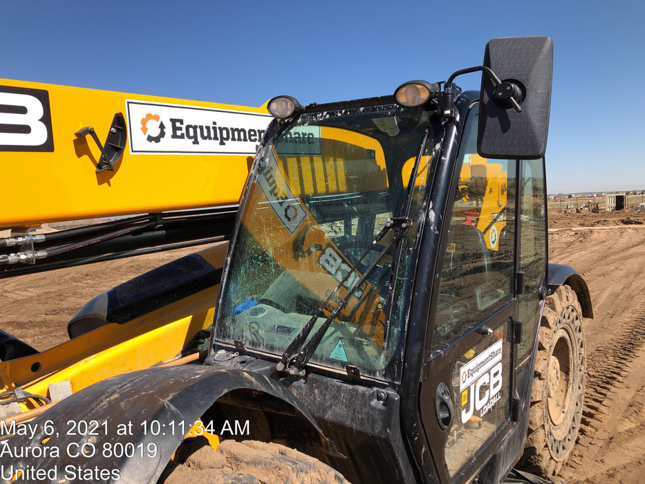 2020 JCB 509-42 Cab/Heat/Air, Solid Tires, Work Lights, Beacon, Aux Hydraulics, Back up Alarm, Lifting Eye, ES Decals