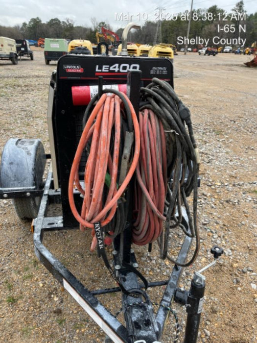 2024 Lincoln Electric LE400 Kubota V1505, Trlr, Cable Rack, Light Kit, ES Decals, T3