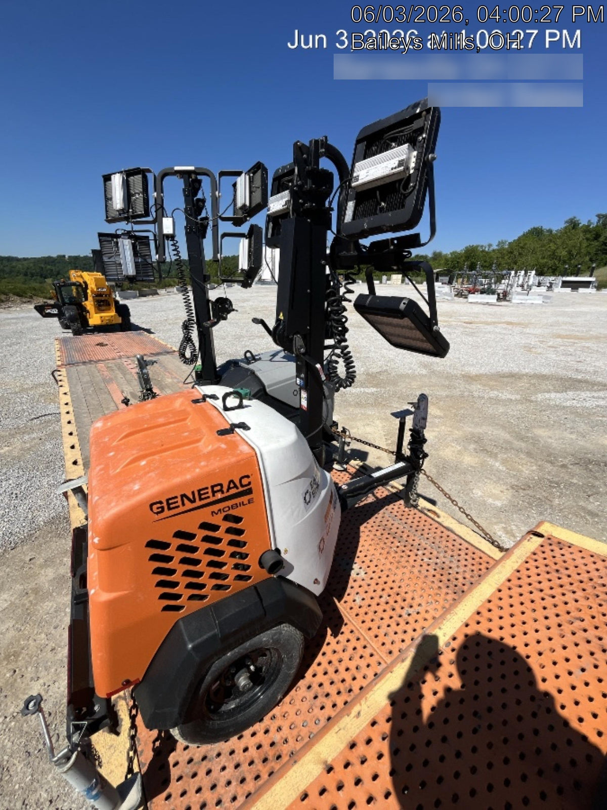 2023 Generac MLT2 Diesel, Flex Switch 120V Input, Powerzone Controller, 
(4) 320W LED Lights, 4kW Generator, 39.9 Gal Fuel Tank, 2" Ball, T3