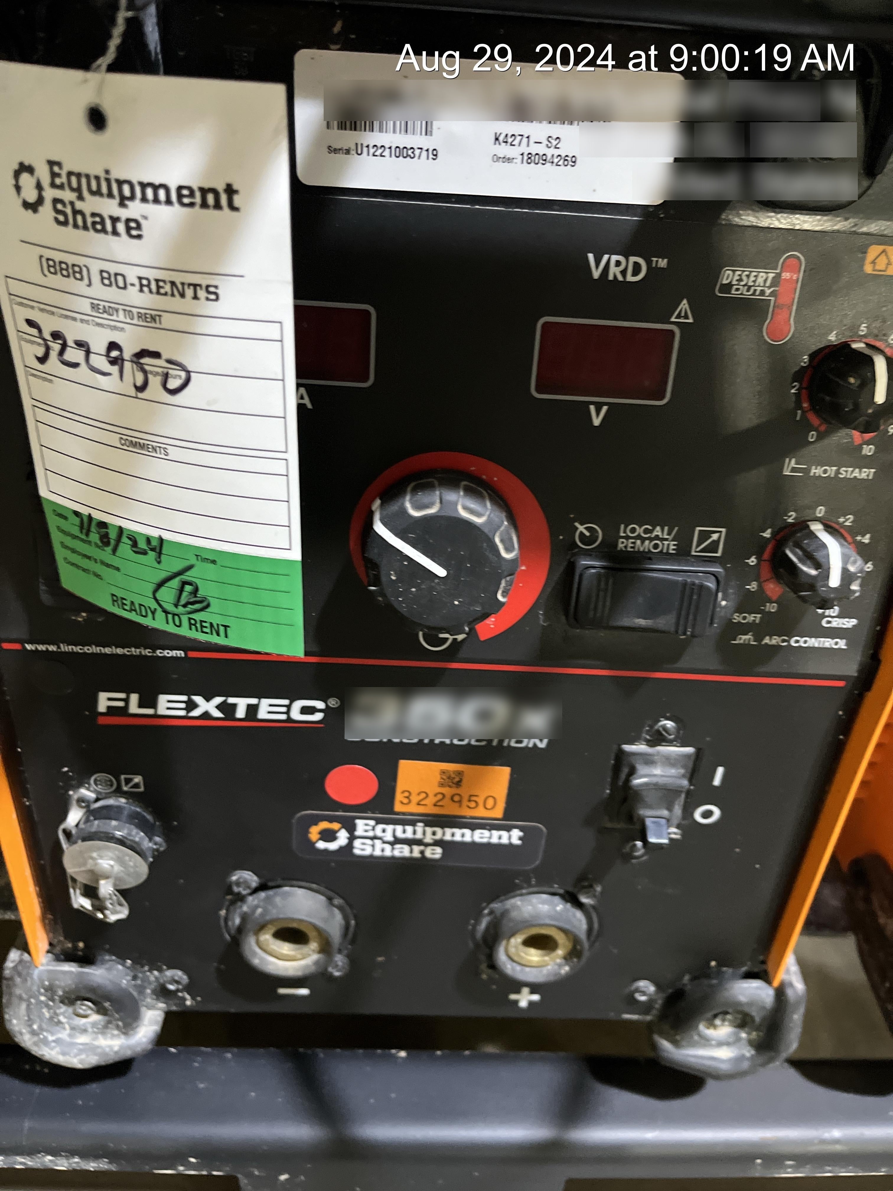 2023 LINCOLN ELECTRIC FLEXTEC 350X