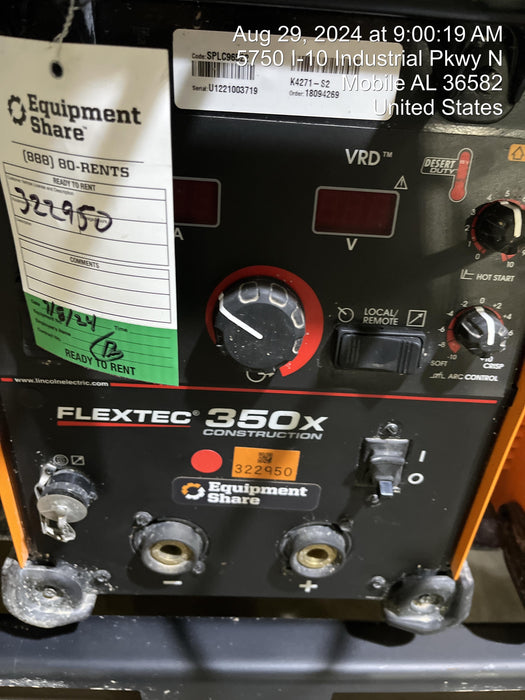 2023 LINCOLN ELECTRIC FLEXTEC 350X