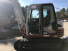 2019 Takeuchi TB290 Cab, AC, Rubber Tracks, Dozer Blade, Travel Alarm, Control Pattern Change Valve, Auxiliary Hydraulics w/18" Quick Coupler Bucket with teeth, 6.2 cu. ft. capacity/24" Quick Coupler Bucket with teeth, 8.6 cu. ft. capacity/36" Quick Coupler Bucket with teeth, 13.4 cu. ft. capacity, Quick Coupler, Hydraulic Thumb Installed