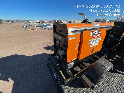 2023 Lincoln Electric LE400 Kubota V1505, Trlr, Cable Rack, Light Kit, ES Decals, T3