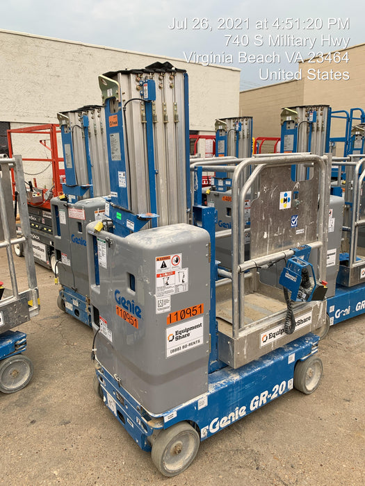 2020 GENIE GR-20