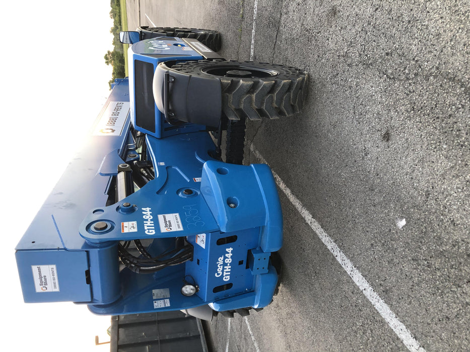 2020 Genie GTH-844 Cab/Heat/Air, Solid Tires, Work Lights, Beacon, Aux Hydraulics, Back up Alarm, Lifting Eye