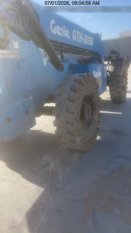 2019 Genie GTH-1056 Genie GTH-1056 w/CAB, Solid Tires, Work Lights, 60" carriage/forks, cab mesh, beacon