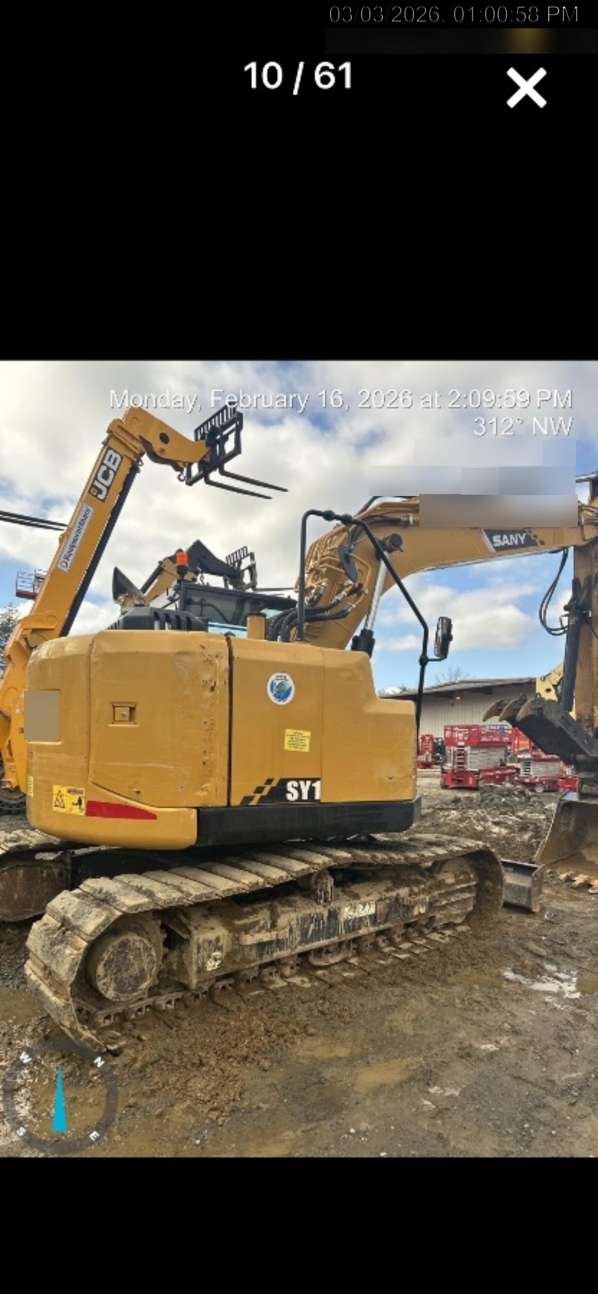 2021 SANY SY155U