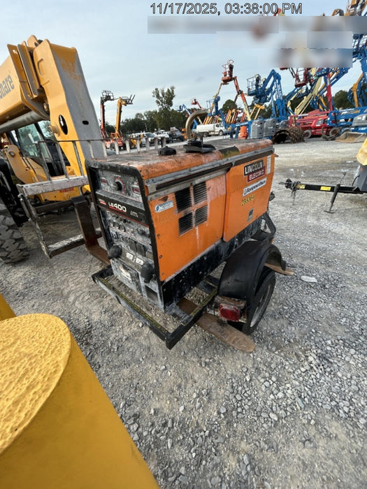 2022 Lincoln Electric LE400 Kubota V1505, Trlr, Cable Rack, Light Kit, ES Decals, T3