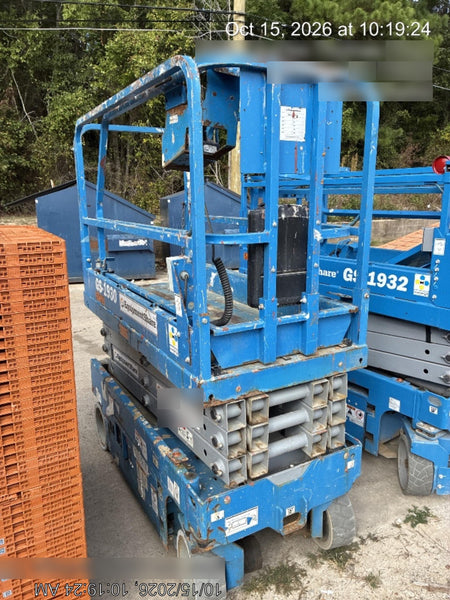 2019 Genie GS-1930 Fixed Rails with Chain Entry