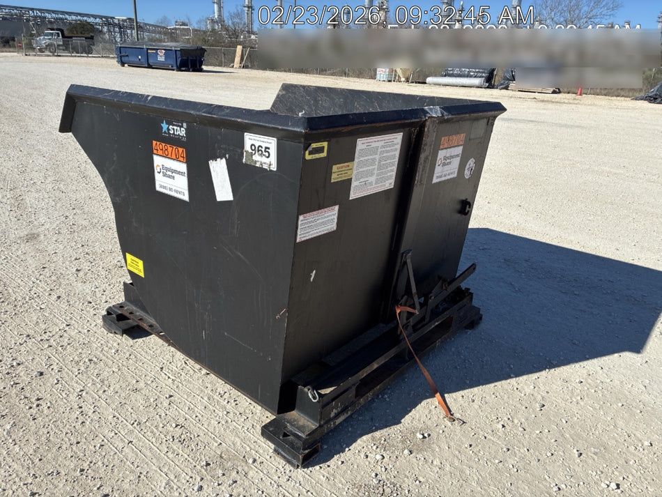 2025 STAR INDUSTRIES M-1820 - Self-Dump Hopper