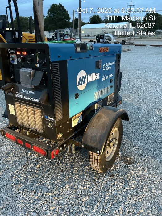 2025 MILLER ELECTRIC BIG BLUE 400
