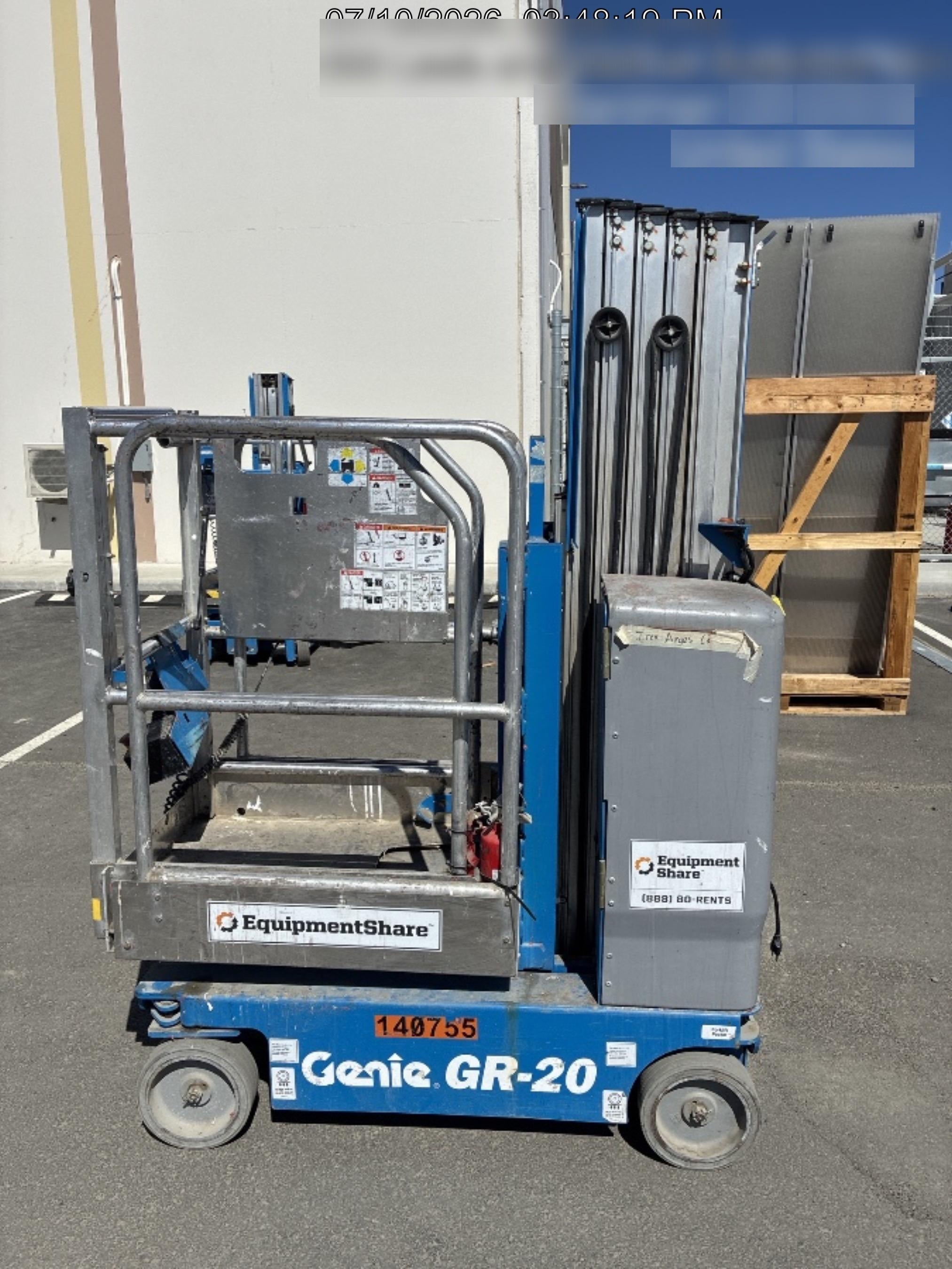 2021 GENIE GR-20