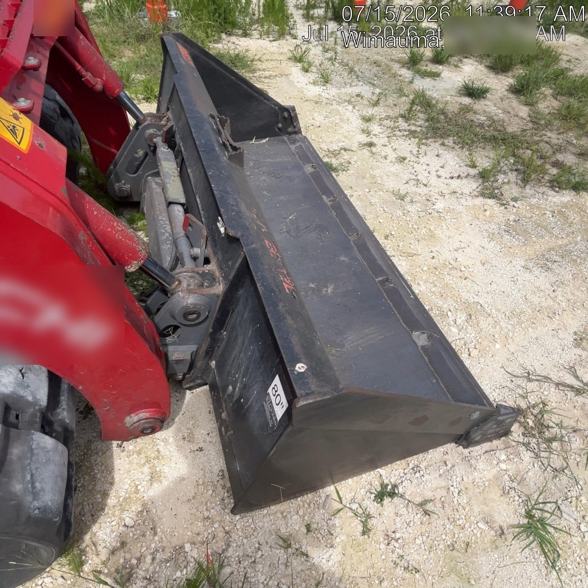 2025 TAKEUCHI 80" Smooth Bucket - Takeuchi