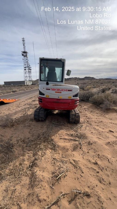 2020 Takeuchi TB250-2C Cab/Heat/Air, Rubber Tracks, Manual TAG QC