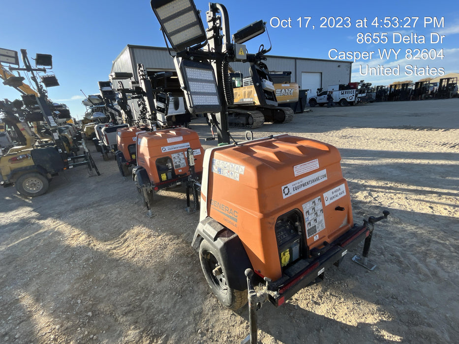 2023 Generac MLT2 Diesel, Flex Switch 120V Input, Powerzone Controller, (4) 320W LED Lights, 4kW Generator, 39.9 Gal Fuel Tank, 2" Ball, T3
