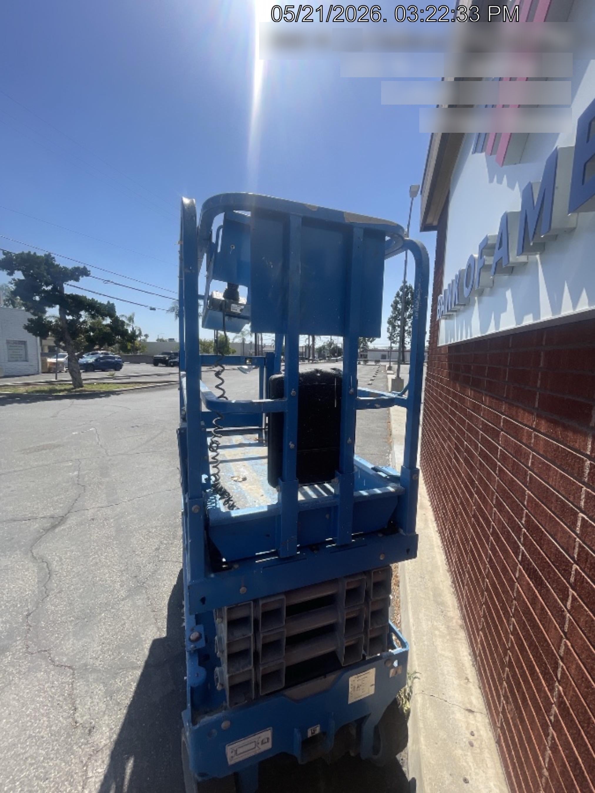 2019 Genie GS-1930 Half Height Swing Gate, 800W Inverter
