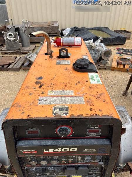 2022 Lincoln Electric LE400 Kubota V1505, Trlr, Cable Rack, Light Kit, ES Decals, T3
