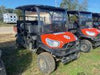 2021 Kubota RTV-X1140W-H Plastic Canopy, Windshield Acrylic Clear, LED Strobe Light, Wire Harness Kit, Back up Alarm