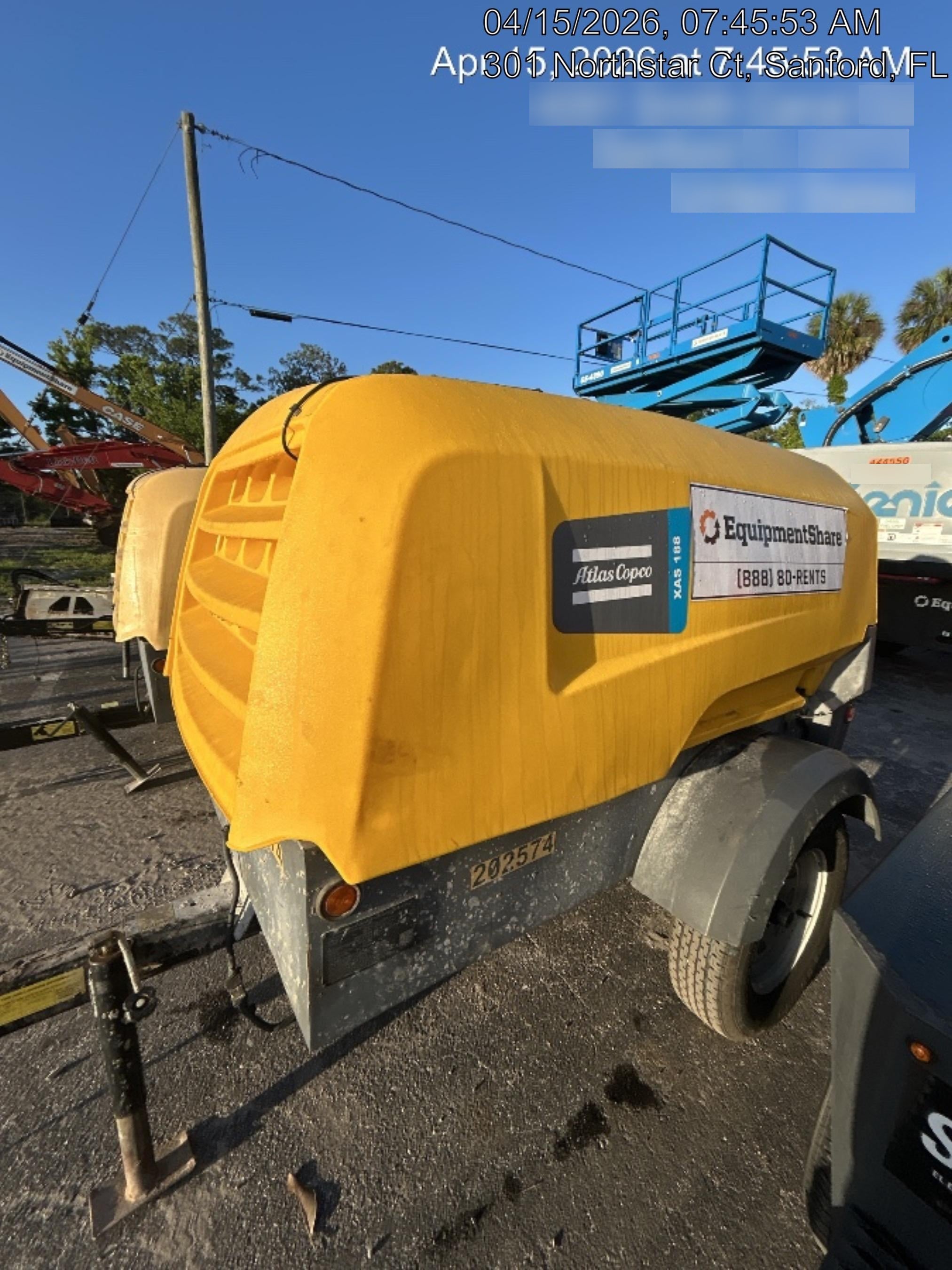 2022 ATLAS COPCO XAS188 CWK