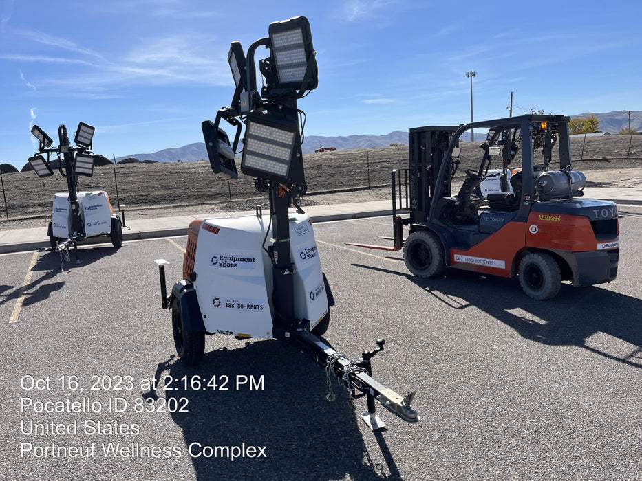 2023 Generac MLT2 Diesel, Flex Switch 120V Input, Powerzone Controller, (4) 320W LED Lights, 4kW Generator, 39.9 Gal Fuel Tank, 2" Ball, T3