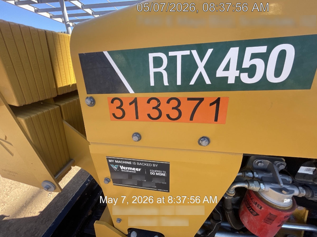 2023 VERMEER RTX450