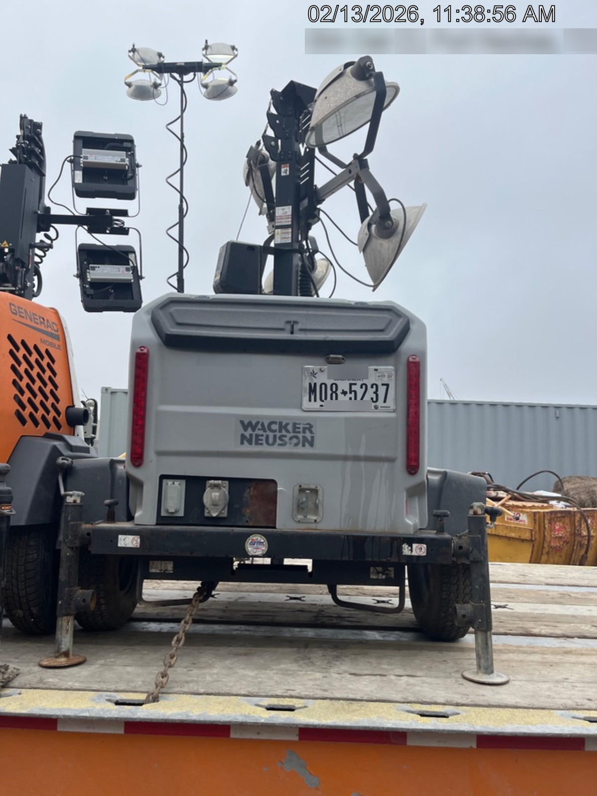 Wacker Neuson LTV6K-MH Power mast, 1100W MH