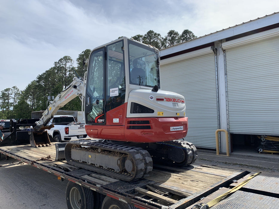 2020 Takeuchi TB250-2C Cab/Heat/Air, Rubber Tracks, Manual TAG QC