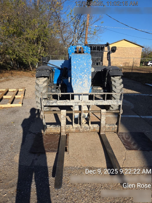 2018 Genie GTH-844 Genie GTH-844D w/Open ROPS, Solid Tires, Work Light/Beacon, 60" Carriage and Forks