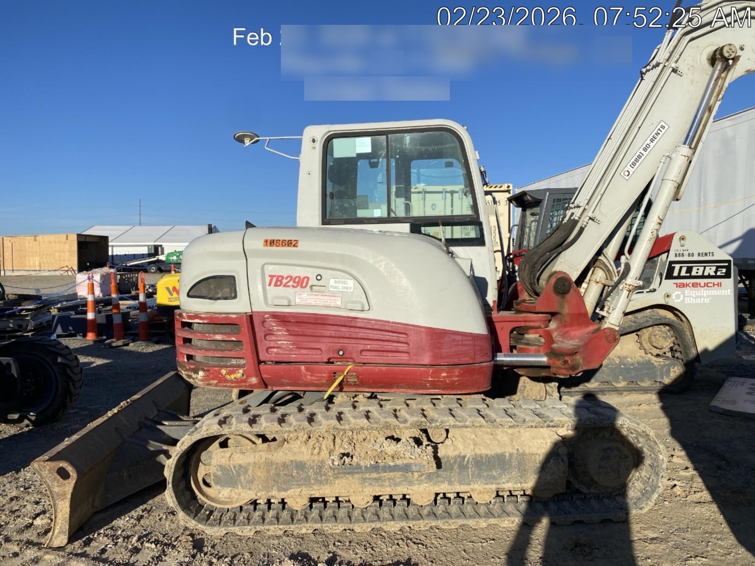 2020 TAKEUCHI TB290C