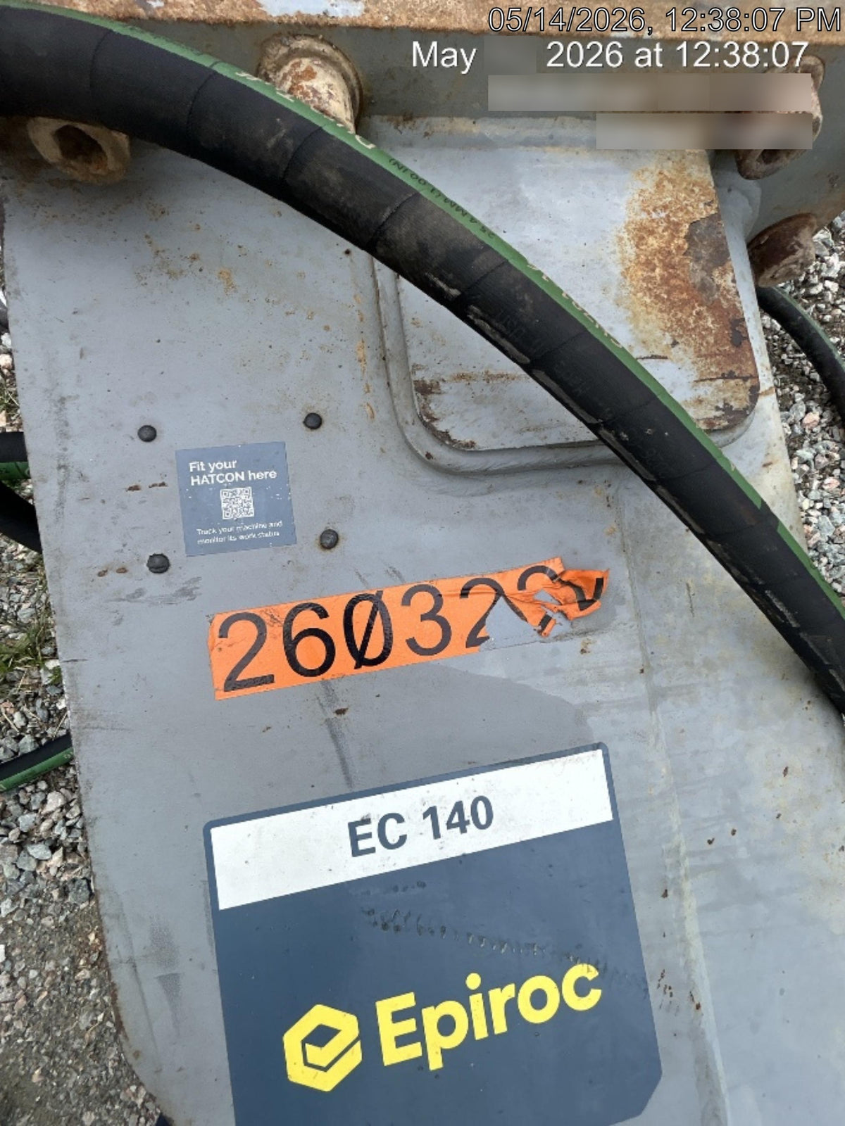2022 EPIROC EC140T