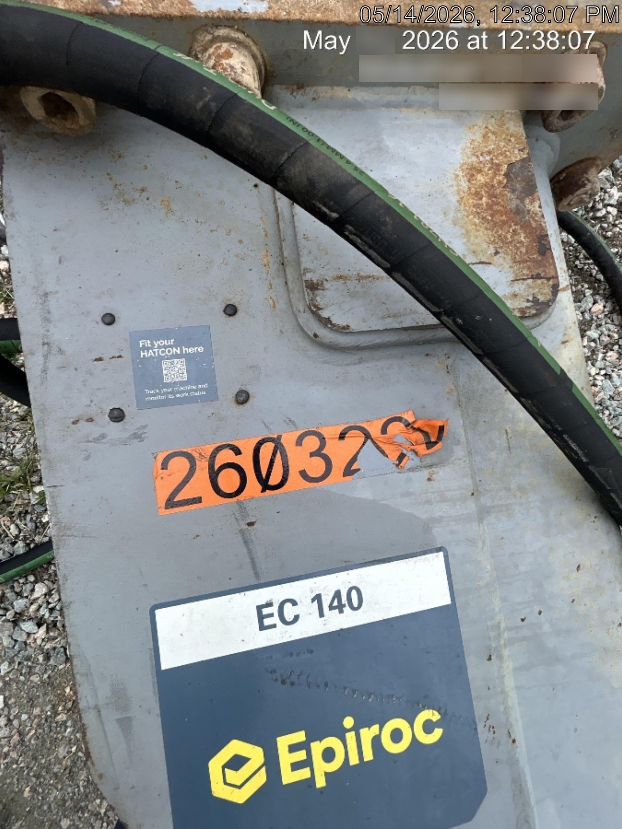 2022 EPIROC EC140T