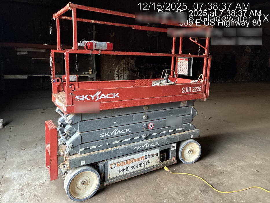 2018 SKYJACK SJIII-3226