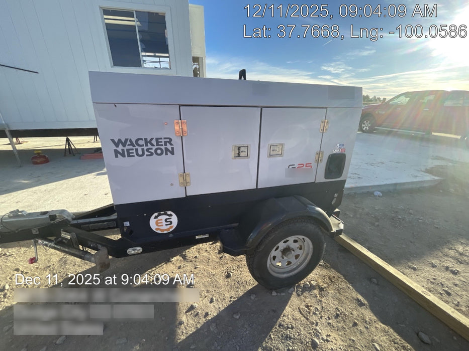 2018 WACKER NEUSON G25