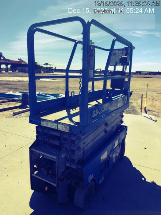 2019 Genie GS-1930 Fixed Rails with Chain Entry