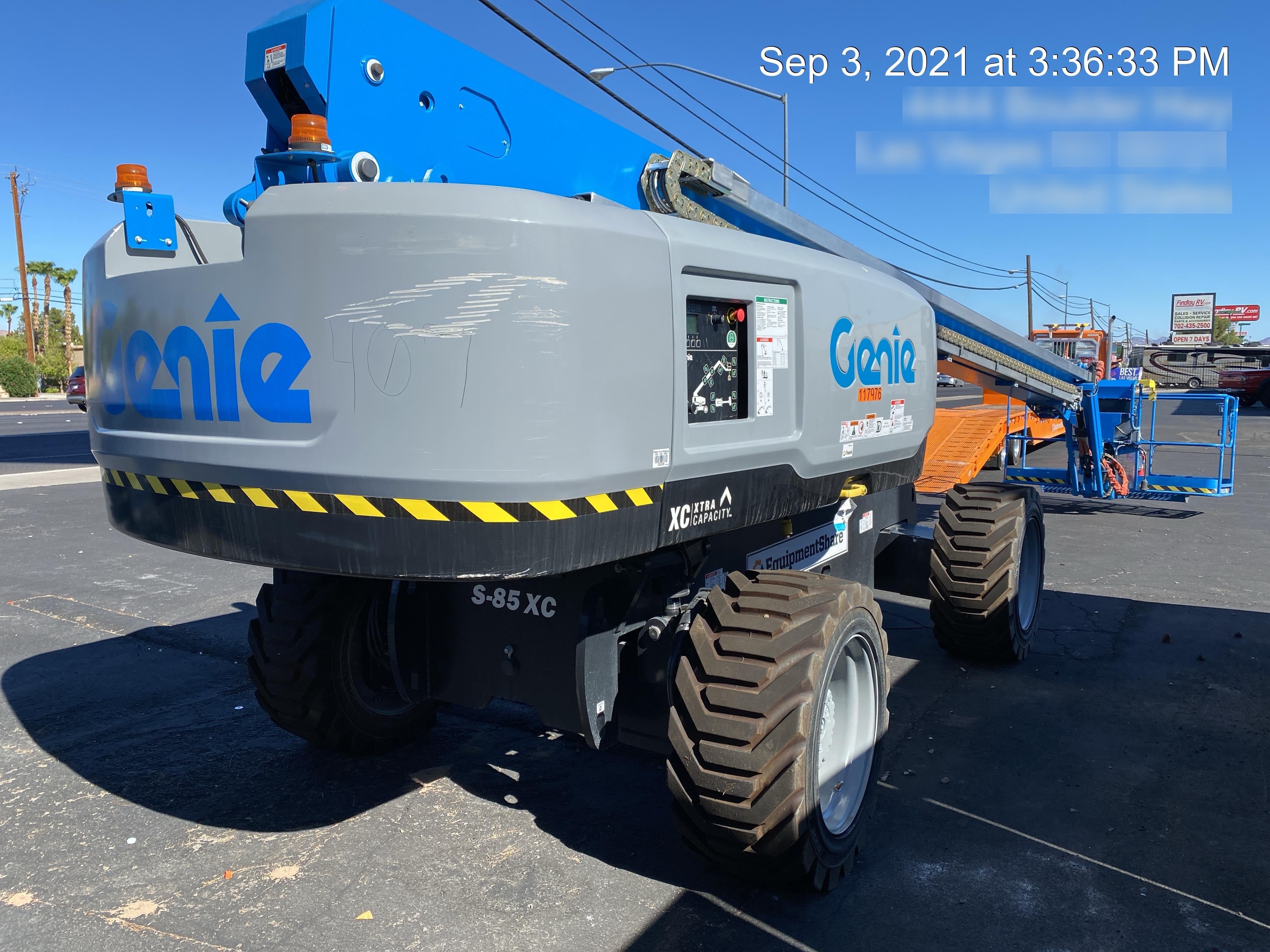2020 GENIE S-85 XC