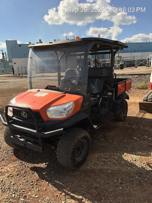 2022 Kubota RTV-X1140W-H Plastic Canopy, Windshield Acrylic Clear, LED Strobe Light, Wire Harness Kit, Back up Alarm