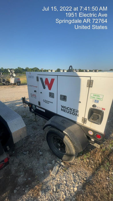 2022 WACKER NEUSON G25