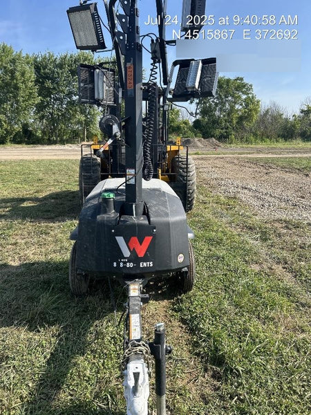 2024 Wacker Neuson LTT4 Diesel, Kohler KDW702, Deep Sea Controller, Auto Start, LED 320W, Bypass Outlet, T3