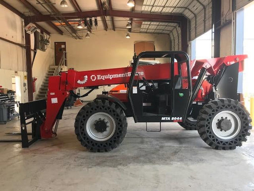 2019 Manitou MTA8044 74hp T4F, Open ROPS, Cab and Boom LED work lights, Auxiliary Hydraulics, Solid Tires, Amber strobe, Lift Hook 66" Carriage, 60" Forks