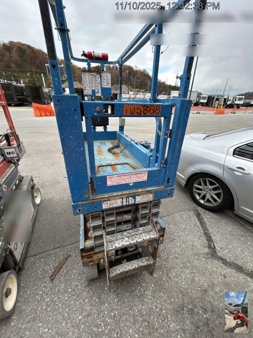 2020 Genie GS-1930 Solid Non Marking Tires, Beacon, Folding rails with half height swing gate