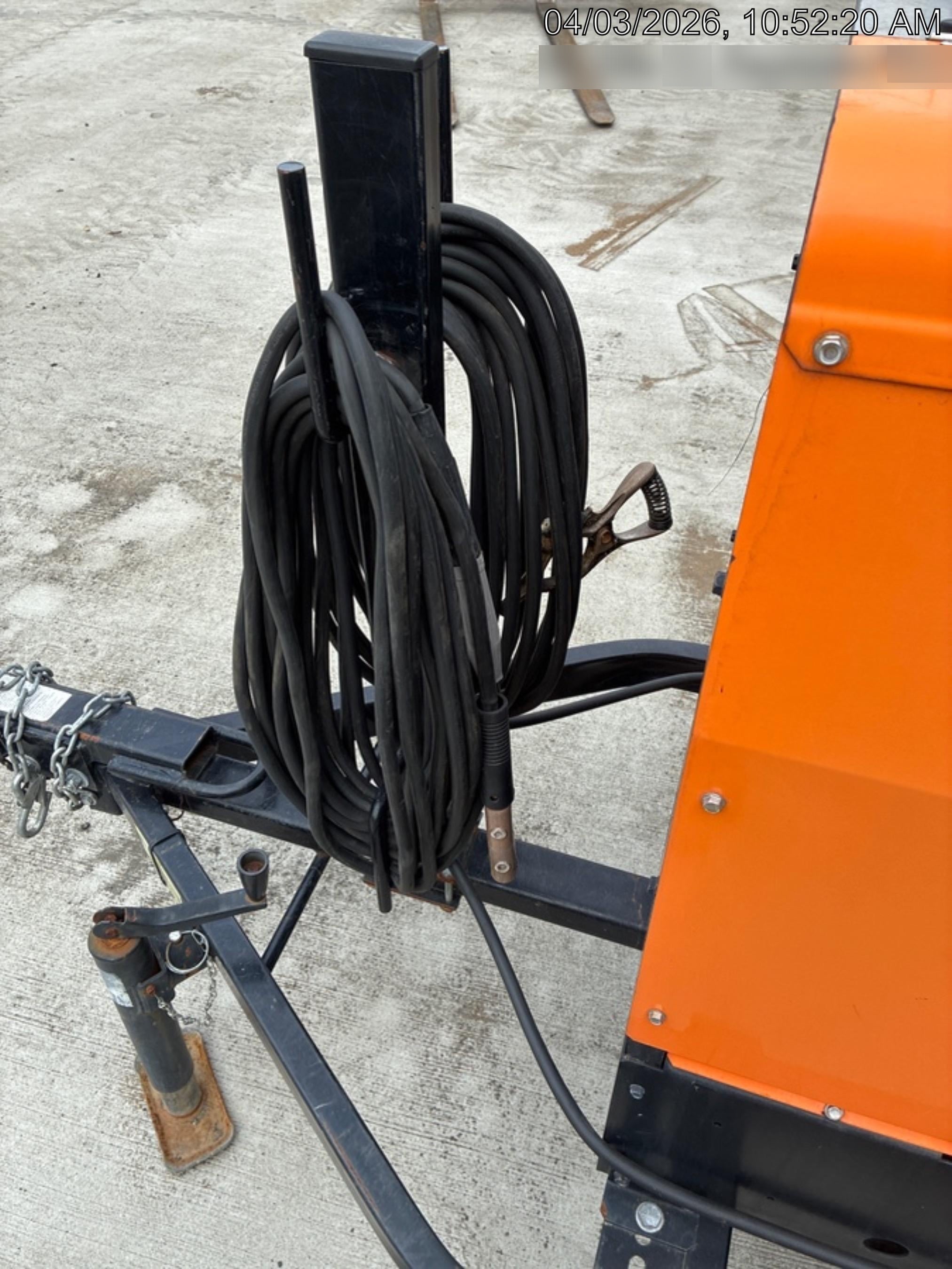 2021 Lincoln Electric Vantage 322 Vantage 322 Ready Pak 3 w/ Decals, ORANGE (includes trailer, cable rack, fender light kit) NO Telematics