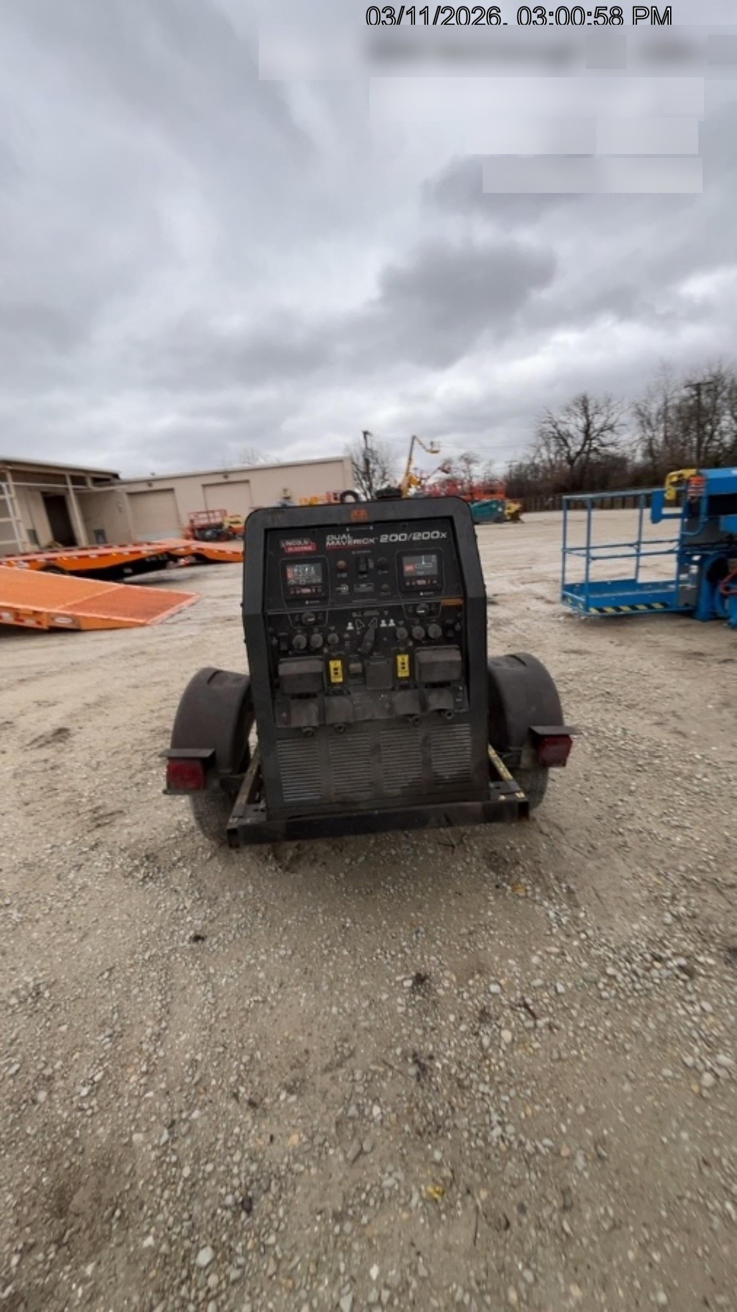 2024 Lincoln Electric Dual Maverick 200/200X Ready Pak 3, Includes Trailer, Cable Rack, Fender Light Kit K4382-1-RP3