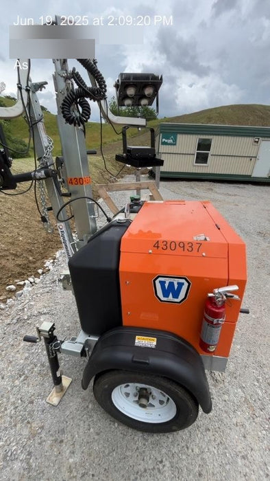 2024 Wanco WLTT-4MM4K Diesel, Deep Sea Controller, Shore Power Plug, Auto Start, (4) 350W LED Floodlights, 4kW Generator, 60 Gal Fuel Tank, 2" Ball, T3