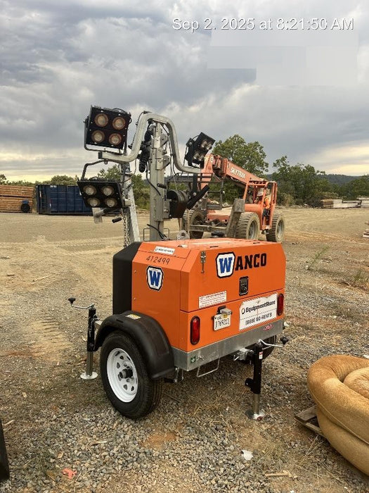 2024 Wanco WLTT-4MM4K Diesel, Deep Sea Controller, Shore Power Plug, Auto Start, (4) 350W LED Floodlights, 4kW Generator, 60 Gal Fuel Tank, 2" Ball, T3
