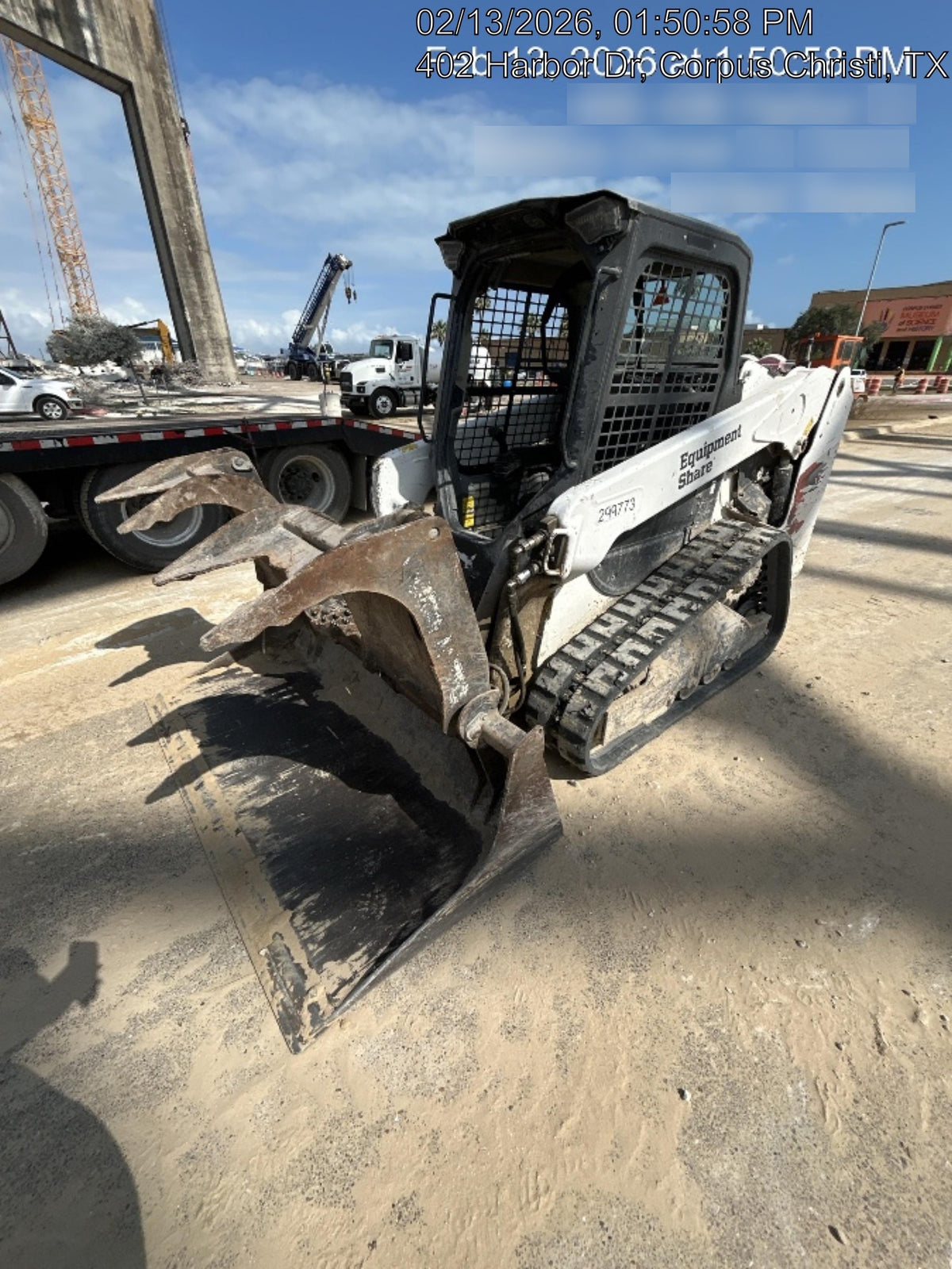 2018 PALADIN 76" Scrap Grapple Bucket - Paladin
