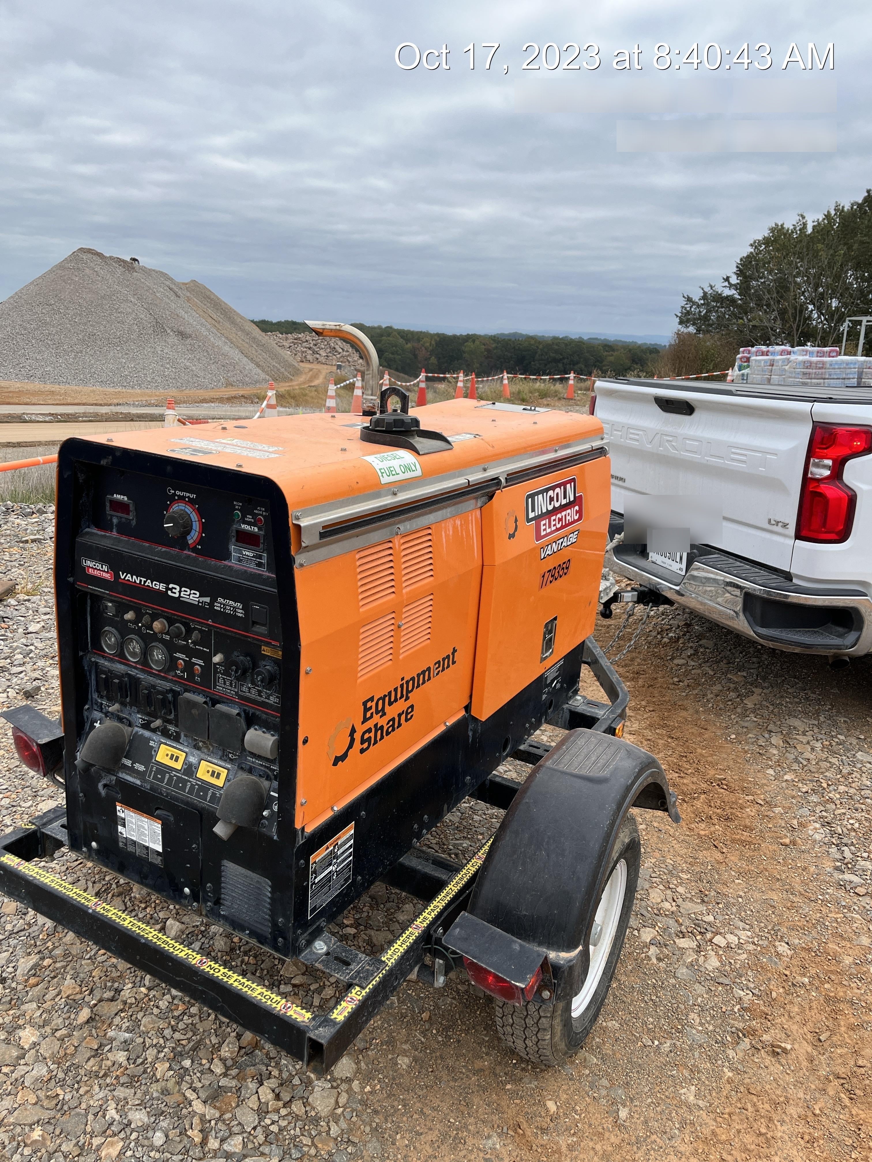 2021 Lincoln Electric Vantage 322 VANTAGE 322 READY-PAK 3
