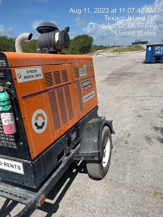 2021 Lincoln Electric Vantage 549X Ready Pak 3, ORANGE (includes trailer, cable rack, fender light kit)