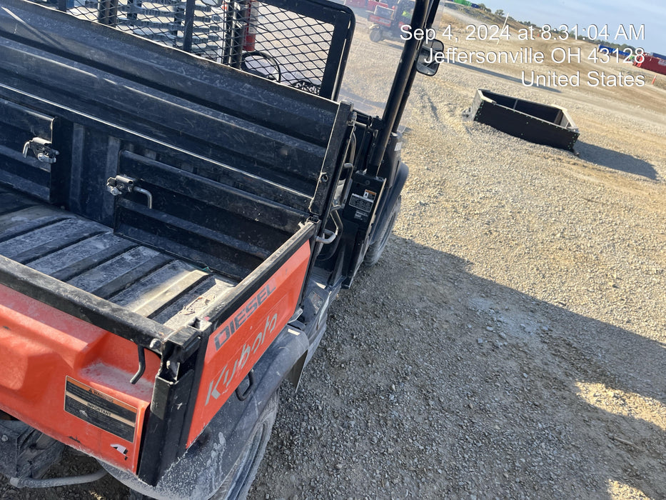 2022 Kubota RTV-X1140W-H Plastic Canopy, Windshield Acrylic Clear, LED Strobe Light, Wire Harness Kit, Back up Alarm