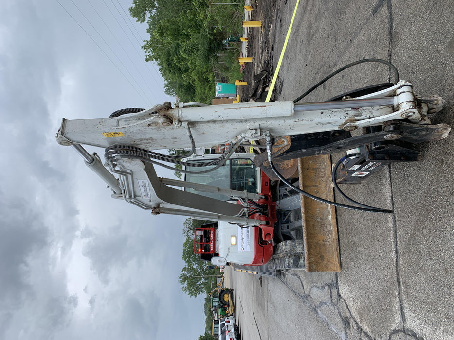 2019 Takeuchi TB290 Takeuchi TB290 Cab/Heat/AC w/Rubber Tracks, Auxiliary Hydraulics, Dozer Blade, Manual QC, 18/24/36" Buckets, Hydraulic Thumb Installed