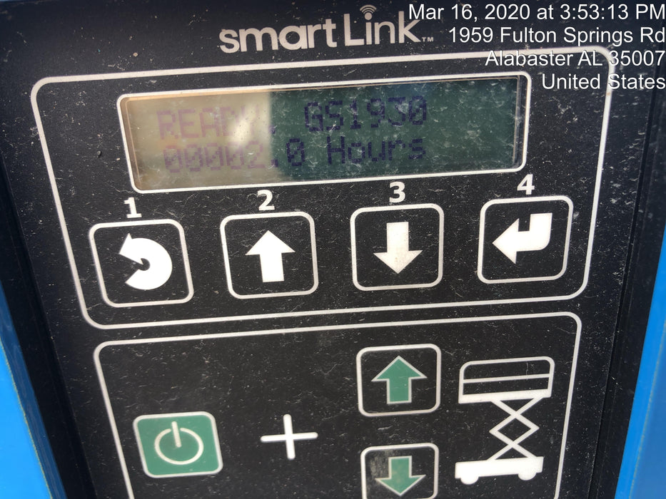 2019 Genie GS-1930 Fixed Rails with Chain Entry